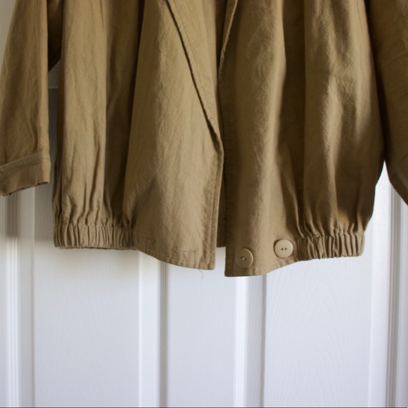 Tan vintage jacket - Picture 3 of 3